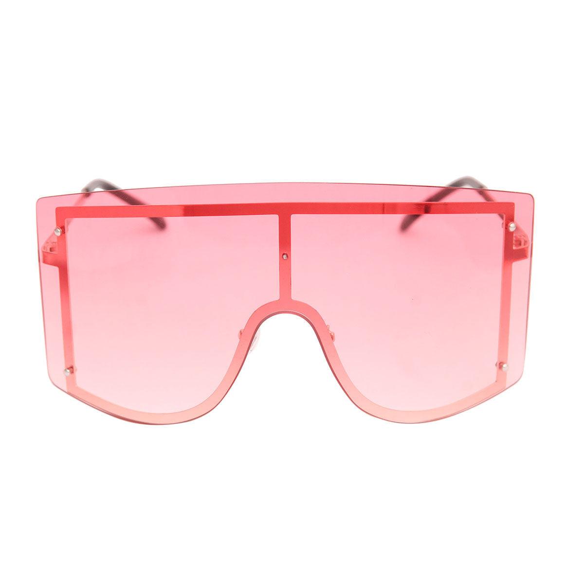 Trendy Sunglasses for Women – Stylish & UV-Protected Eyewear for Every Look | Modestly Vogue Rosy Outlook: Signature Shield Sunglasses - Modestly Vogue 