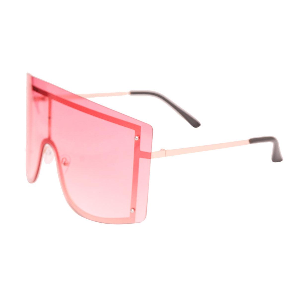 Trendy Sunglasses for Women – Stylish & UV-Protected Eyewear for Every Look | Modestly Vogue Rosy Outlook: Signature Shield Sunglasses - Modestly Vogue 