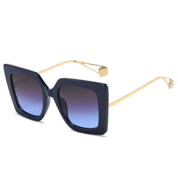 Trendy Sunglasses for Women – Stylish & UV-Protected Eyewear for Every Look | Modestly Vogue Women Square Oversize Retro Fashion Cat Eye Sunglasses - Modestly Vogue 