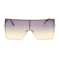 Trendy Sunglasses for Women – Stylish & UV-Protected Eyewear for Every Look | Modestly Vogue Yellow Gradient Square Visors - Modestly Vogue 