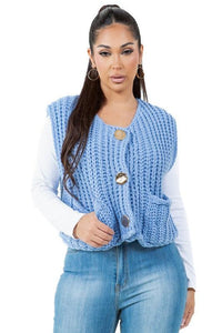 Sweaters Women – | WOMEN FASHION KNITWEAR VEST - Modestly Vogue 