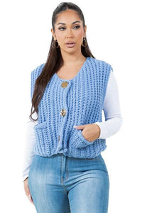 Sweaters Women – | WOMEN FASHION KNITWEAR VEST - Modestly Vogue 