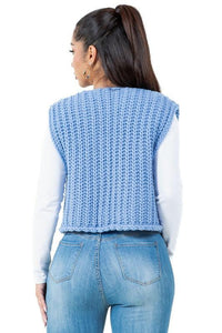 Sweaters Women – | WOMEN FASHION KNITWEAR VEST - Modestly Vogue 