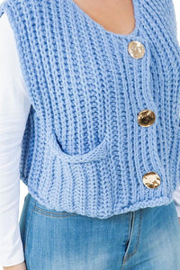 Sweaters Women – | WOMEN FASHION KNITWEAR VEST - Modestly Vogue 