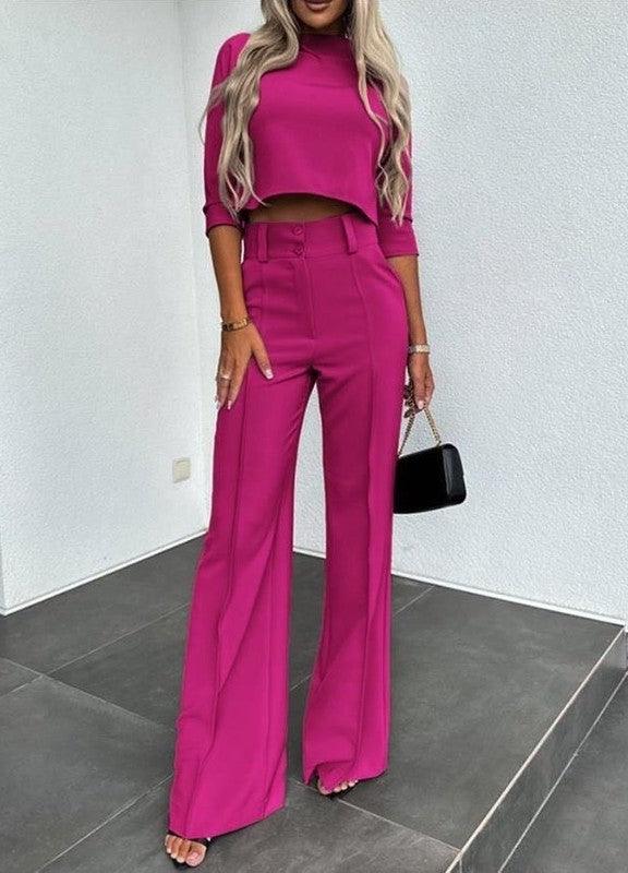 Two piece pant set - Modestly Vogue 