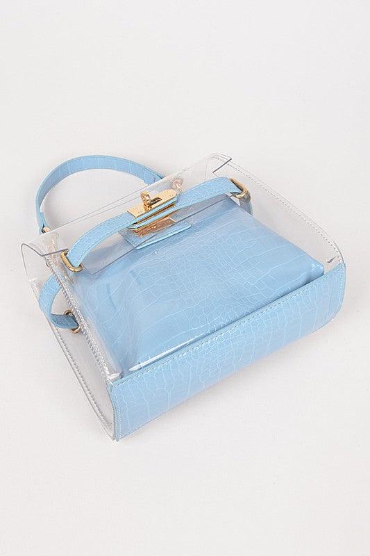 Versatile Handbag | Stylish & Functional 2 In 1 Convertible Stadium Bag Set - Modestly Vogue 