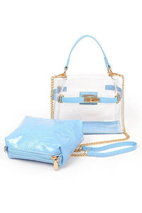 Versatile Handbag | Stylish & Functional 2 In 1 Convertible Stadium Bag Set - Modestly Vogue 