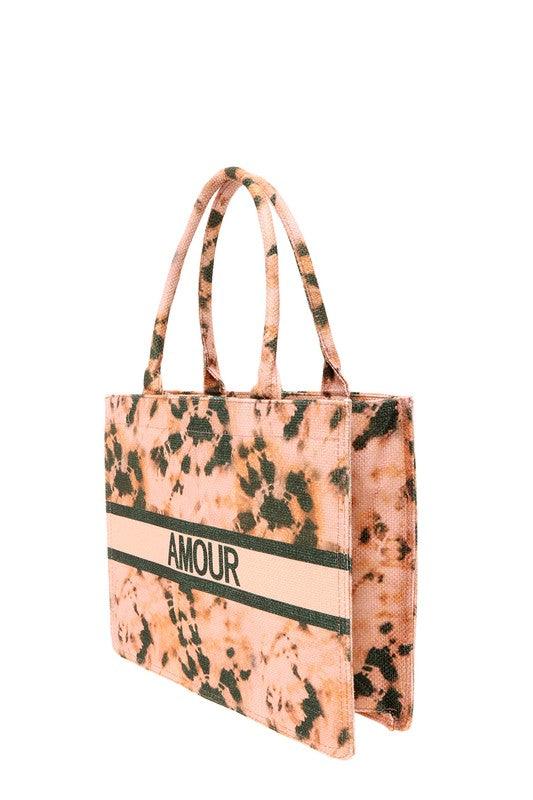 Versatile Handbag | Stylish & Functional AMOUR Geometric Oblique Book Tote Bag - Modestly Vogue 