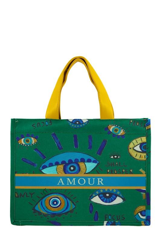 Versatile Handbag | Stylish & Functional AMOUR Oblique Book Tote Bag - Modestly Vogue 