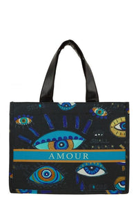 Versatile Handbag | Stylish & Functional AMOUR Oblique Book Tote Bag - Modestly Vogue 