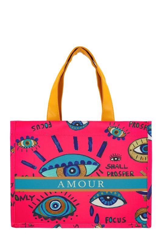 Versatile Handbag | Stylish & Functional AMOUR Oblique Book Tote Bag - Modestly Vogue 