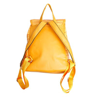 Versatile Handbag | Stylish & Functional Backpack Yellow Croc Flap Bag Set for Women - Modestly Vogue 