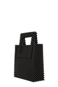 Versatile Handbag | Stylish & Functional Beads Wrap Style Tote Shape Jelly Bag - Modestly Vogue 