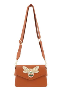 Versatile Handbag | Stylish & Functional Bee Decorated Crossbody Bag - Modestly Vogue 