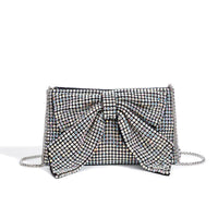 Versatile Handbag | Stylish & Functional Bow Crystal Women Diamond King Diamond Evening Bag Full Diamond Dinner Cheongsam Crossbody Chain Bag - Modestly Vogue 