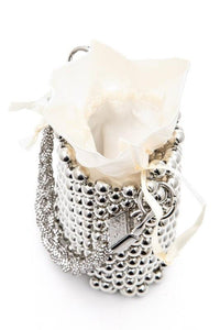 Versatile Handbag | Stylish & Functional Braided Shiny Beads Top Handle Swing Clutch Bag - Modestly Vogue 