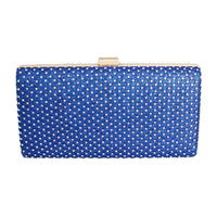 Versatile Handbag | Stylish & Functional Clutch Hard Case Royal Blue Bag for Women - Modestly Vogue 