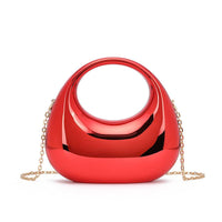 Versatile Handbag | Stylish & Functional Colorful Crescent Moon Acrylic Handbag Socialite Handbag Makeup Dinner Women Bag - Modestly Vogue 