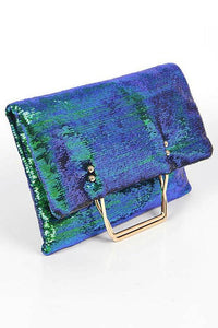 Versatile Handbag | Stylish & Functional Convertible Sequins Folding Clutch - Modestly Vogue 