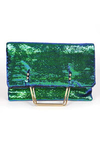 Versatile Handbag | Stylish & Functional Convertible Sequins Folding Clutch - Modestly Vogue 