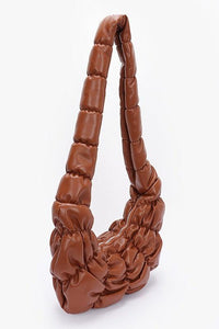 Versatile Handbag | Stylish & Functional Crinkle Iconic Hobo Bag - Modestly Vogue 