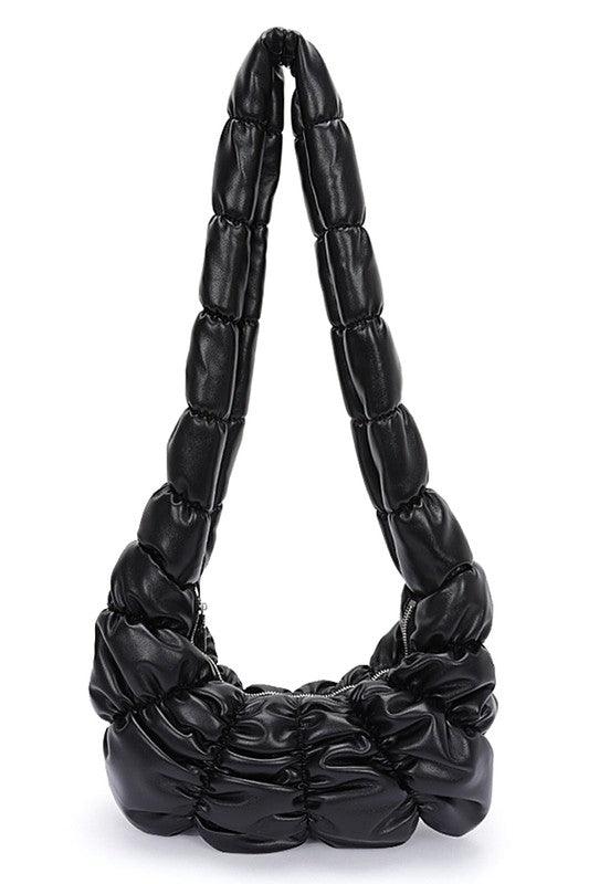 Versatile Handbag | Stylish & Functional Crinkle Iconic Hobo Bag - Modestly Vogue 