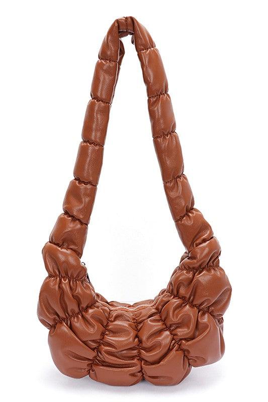 Versatile Handbag | Stylish & Functional Crinkle Iconic Hobo Bag - Modestly Vogue 