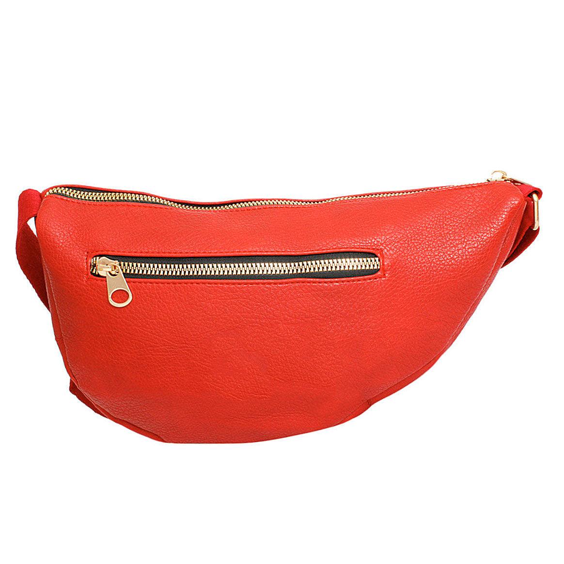 Versatile Handbag | Stylish & Functional Crossbody Red Round Pouch Bag Set for Women - Modestly Vogue 