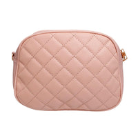 Versatile Handbag | Stylish & Functional Crossbody Small Pink Quilted Chain Strap Bag Women - Modestly Vogue 