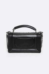 Versatile Handbag | Stylish & Functional Druzy Designed Iconic Fashion Handbag - Modestly Vogue 