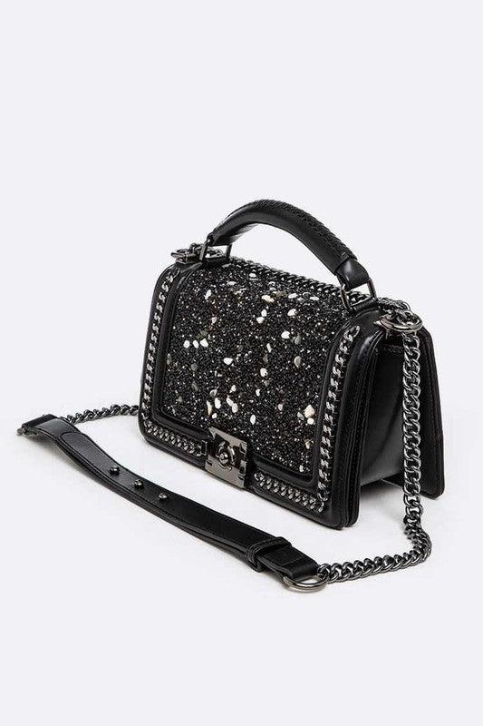 Versatile Handbag | Stylish & Functional Druzy Designed Iconic Fashion Handbag - Modestly Vogue 