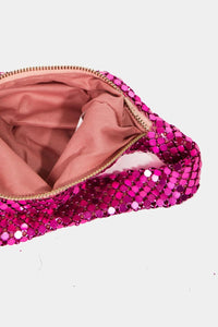 Versatile Handbag | Stylish & Functional Fame Sequin Disc Handbag - Modestly Vogue 