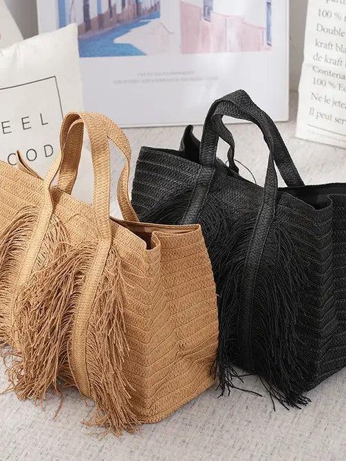 Versatile Handbag | Stylish & Functional Fringe handbag - Modestly Vogue 