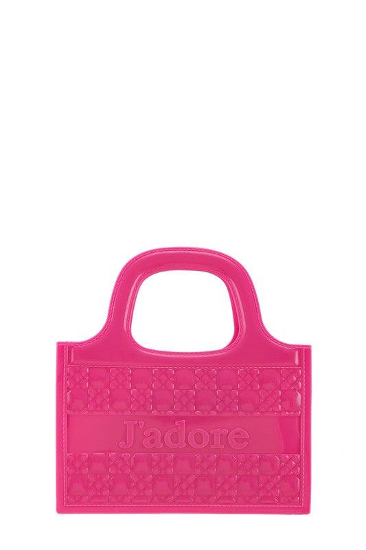 Versatile Handbag | Stylish & Functional JADORE Top Handle Crossbody Jelly Bag - Modestly Vogue 