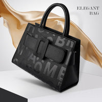 Versatile Handbag | Stylish & Functional Large Capacity Totes Women Retro Trends Letter Graphic Women Handbag - Modestly Vogue 