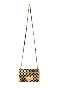 Versatile Handbag | Stylish & Functional Metal Square Chain Crossbody Bag - Modestly Vogue 