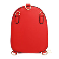 Versatile Handbag | Stylish & Functional Mini Backpack Red Flower Wallet Bag For Women - Modestly Vogue 