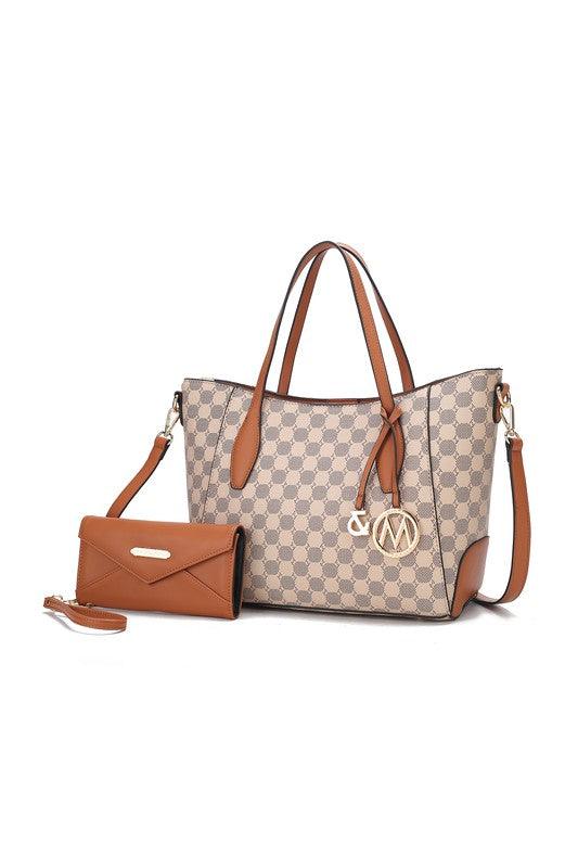 Versatile Handbag | Stylish & Functional MKF Collection Gianna Tote with Wallet by Mia K - Modestly Vogue 