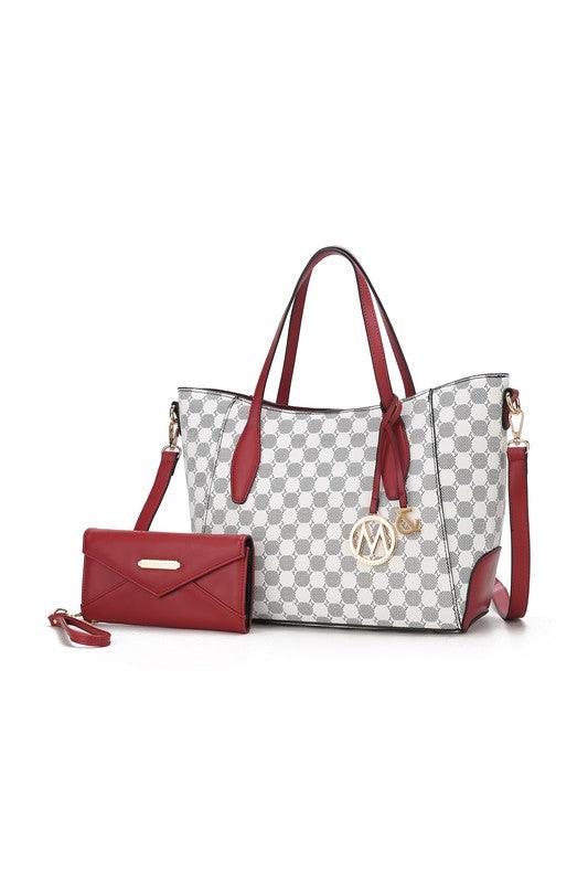 Versatile Handbag | Stylish & Functional MKF Collection Gianna Tote with Wallet by Mia K - Modestly Vogue 