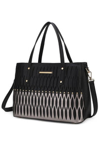 Versatile Handbag | Stylish & Functional MKF Collection Quinn Triple Tote Bag - Modestly Vogue 