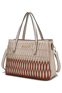 Versatile Handbag | Stylish & Functional MKF Collection Quinn Triple Tote Bag - Modestly Vogue 