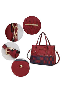 Versatile Handbag | Stylish & Functional MKF Collection Quinn Triple Tote Bag - Modestly Vogue 