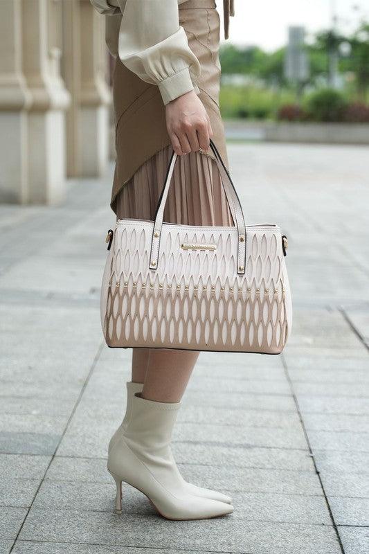 Versatile Handbag | Stylish & Functional MKF Collection Quinn Triple Tote Bag - Modestly Vogue 