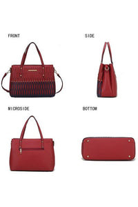 Versatile Handbag | Stylish & Functional MKF Collection Quinn Triple Tote Bag - Modestly Vogue 