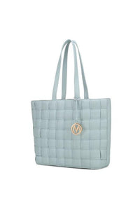 Versatile Handbag | Stylish & Functional MKF Collection Rowan Woven Tote Bag by Mia K - Modestly Vogue 