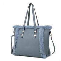 Versatile Handbag | Stylish & Functional MKF Liza with Faux Fur Women Tote Bag by Mia K - Modestly Vogue 