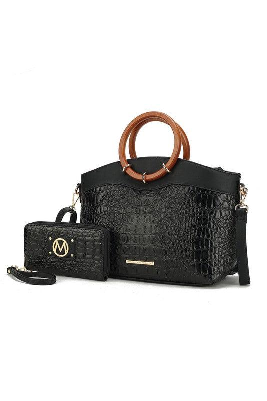 Versatile Handbag | Stylish & Functional MKF Phoebe Tote with Wristlet Wallet Bag by Mia K - Modestly Vogue 