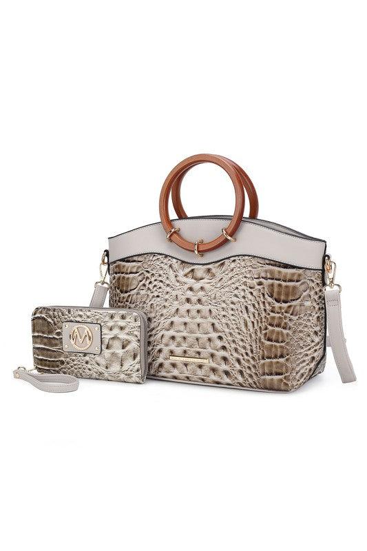 Versatile Handbag | Stylish & Functional MKF Phoebe Tote with Wristlet Wallet Bag by Mia K - Modestly Vogue 