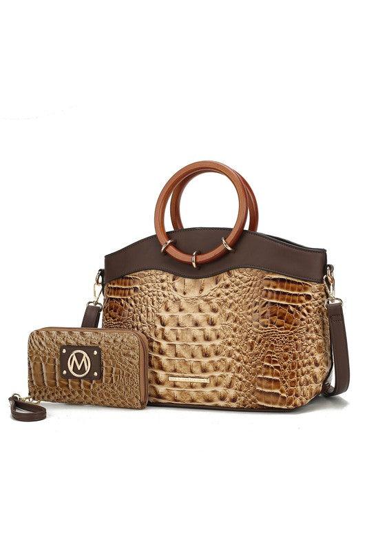 Versatile Handbag | Stylish & Functional MKF Phoebe Tote with Wristlet Wallet Bag by Mia K - Modestly Vogue 