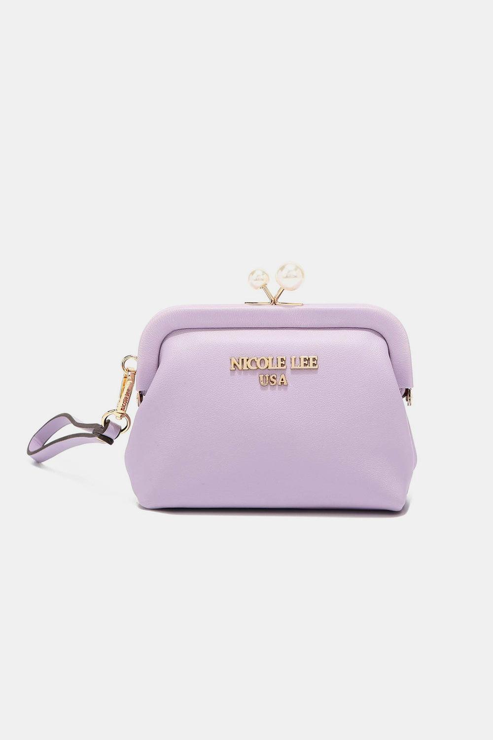 Versatile Handbag | Stylish & Functional Nicole Lee USA Elise Pearl Coin Purse - Modestly Vogue 